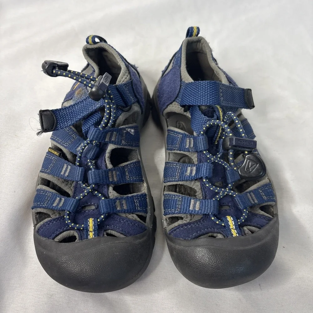 Keen Newport H2 Blue Sandals Kid Sz 12 Waterproof Outdoor Hiking Fisherman Shoes